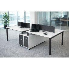 4'LÜ ETAJERLİ OXXA ÇOKLU ÇALIŞMA MASASI